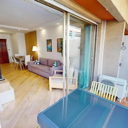118e - Agreable 2p Climatise Avec Terrasse Διαμέρισμα *